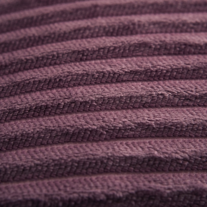 91家纺网 家纺一手货源 找家纺 爱洛家纺 2021新款保暖魔法绒四件套 紫灰色