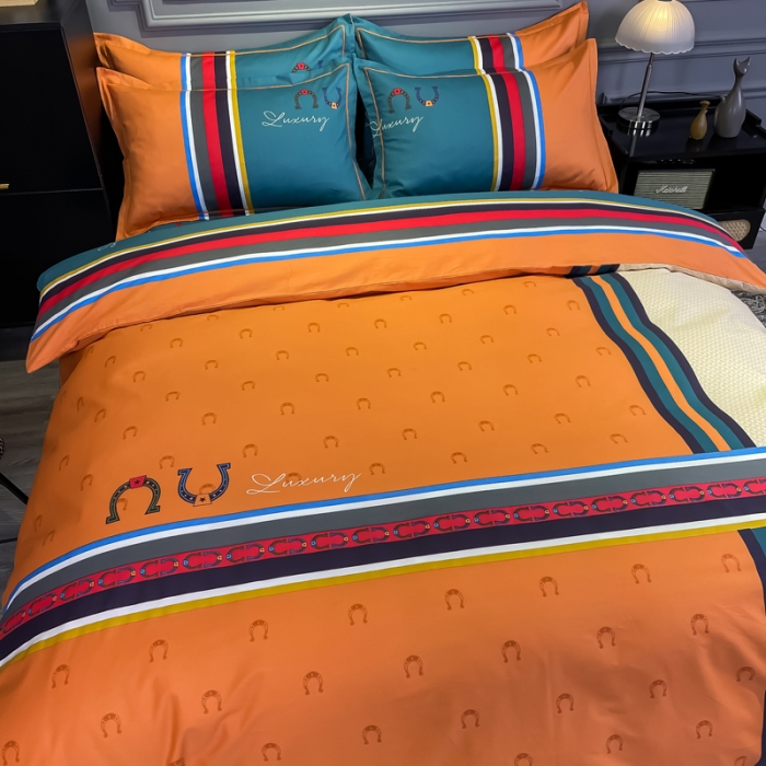 91家纺网 家纺一手货源 找家纺 金爱家 2021新款大版13372条格简约单品系列 凯瑞拉