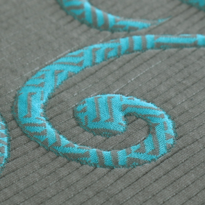 91家纺网 家纺一手货源 找家纺 雅绅阁 2024新款北欧风针织棉床盖三件套 安德里亚