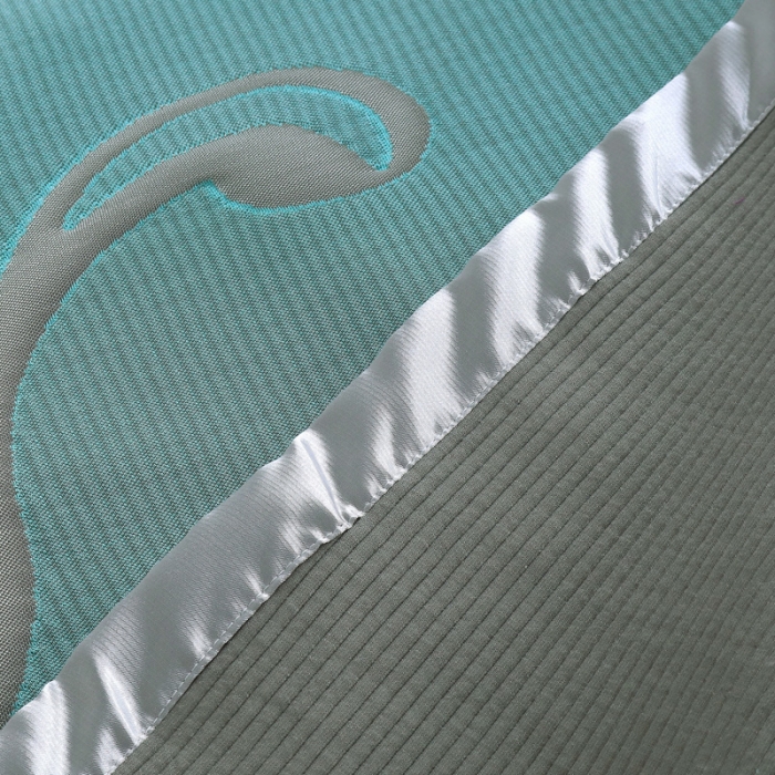 91家纺网 家纺一手货源 找家纺 雅绅阁 2024新款北欧风针织棉床盖三件套 安德里亚