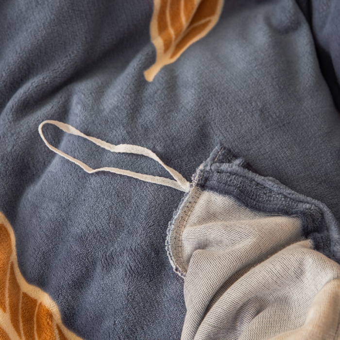 91家纺网 家纺一手货源 找家纺 凡客2021秋冬重3.8kg高克重牛奶绒印花四件套片片柔情紫