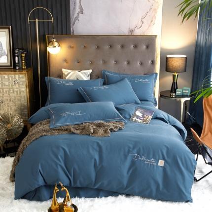 91家纺网 家纺一手货源 找家纺 （总）惠居家 全棉磨毛绣花四件套 娜可系列