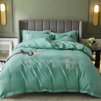 91家纺网 家纺一手货源 找家纺 （总）惠居家 全棉磨毛绣花四件套 怡香系列