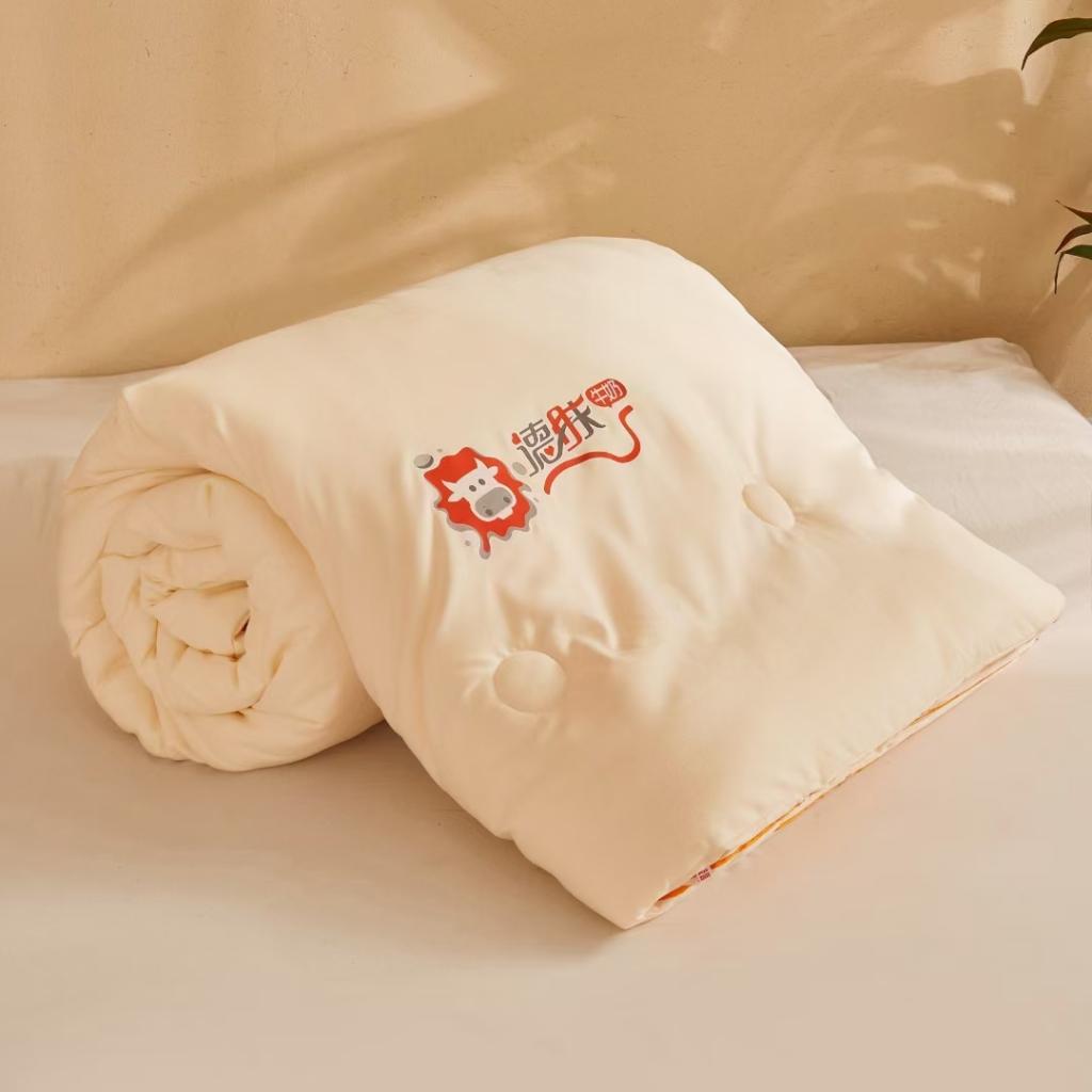 91家纺网 家纺一手货源 找家纺 （总）2023丽卡家纺新款德芙牛奶被大豆被子被芯春秋被冬被