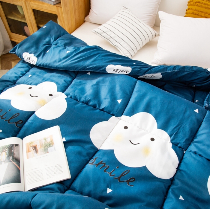 91家纺网 家纺一手货源 找家纺 畅销被业2021新款印花冬被被子被芯 阳光生活