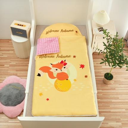 91家纺网 家纺一手货源 找家纺 沁童 2021新款儿童睡袋 狐狸宝宝