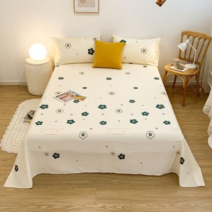 91家纺网 家纺一手货源 找家纺 （总）简宜家居2023新款纯棉全棉单床单