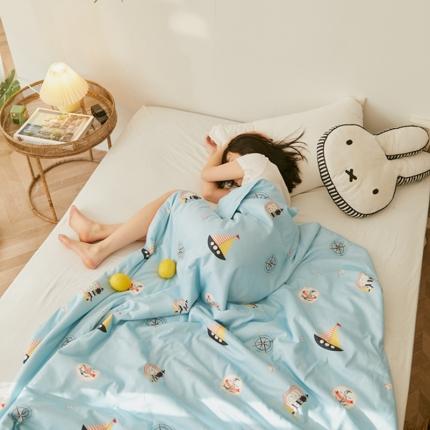 91家纺网 家纺一手货源 找家纺 （总）丽笙 2021新款60SA类长绒棉驱蚊儿童夏被