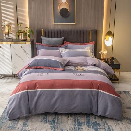 91家纺网 家纺一手货源 找家纺 （总）凯磊 2021新款.加厚磨毛四件套