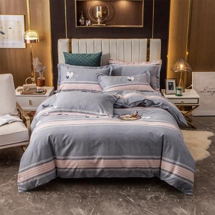 91家纺网 家纺一手货源 找家纺 （总）凯磊 2021新款.加厚磨毛四件套