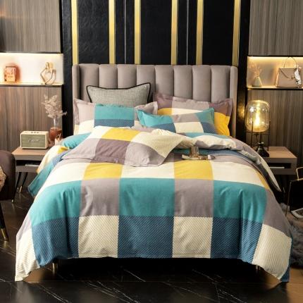 91家纺网 家纺一手货源 找家纺 （总）凯磊 2021新款.加厚磨毛四件套