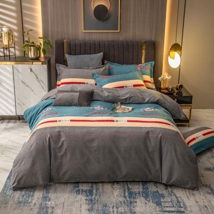 91家纺网 家纺一手货源 找家纺 （总）凯磊 2021新款.加厚磨毛四件套