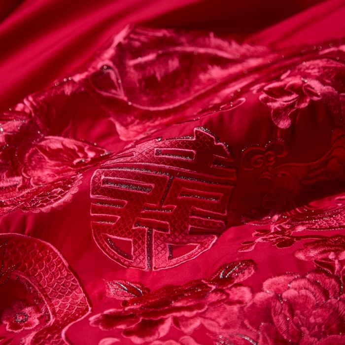 91家纺网 家纺一手货源 找家纺 (总) 高大尚 2021新款60支长绒棉婚庆多件套