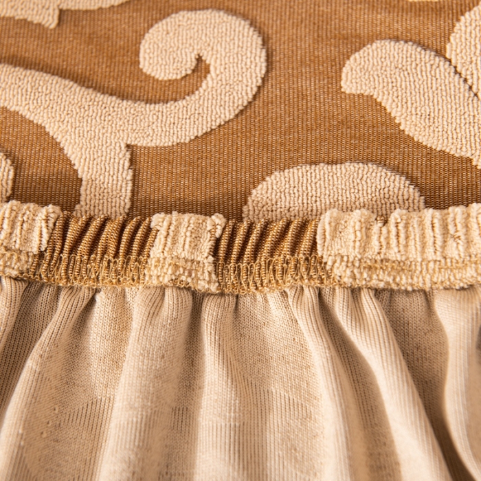 91家纺网 家纺一手货源 找家纺 弹力欧式提花老板椅套 厚款旋转办公椅套子 带拉链扶手椅子套