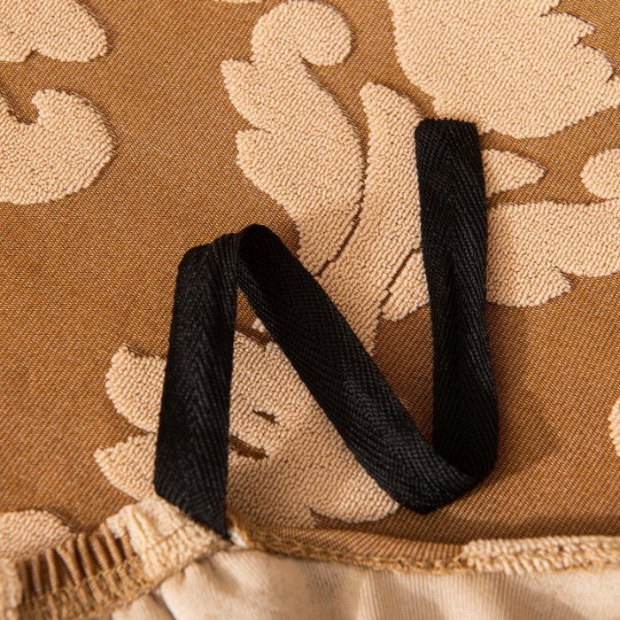 91家纺网 家纺一手货源 找家纺 弹力欧式提花老板椅套 厚款旋转办公椅套子 带拉链扶手椅子套