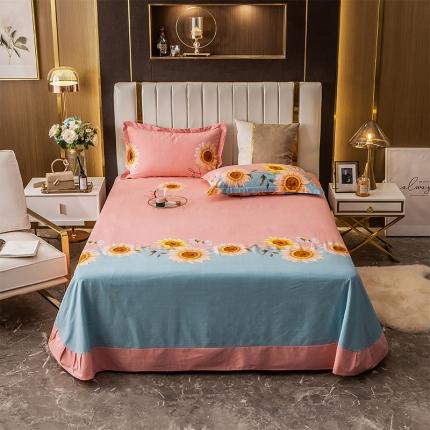 91家纺网 家纺一手货源 找家纺 （总）凯磊 2021新款.加厚磨毛单床单