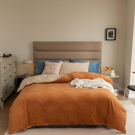 91家纺网 家纺一手货源 找家纺 （总）寐眠2021新款天鹅绒被套