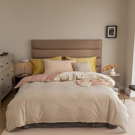 91家纺网 家纺一手货源 找家纺 （总）寐眠2021新款天鹅绒被套