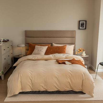 91家纺网 家纺一手货源 找家纺 （总）寐眠2021新款天鹅绒被套