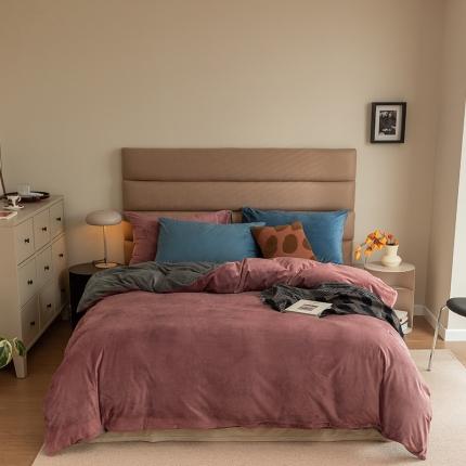 91家纺网 家纺一手货源 找家纺 （总）寐眠2021新款天鹅绒被套