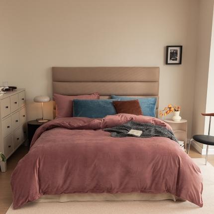 91家纺网 家纺一手货源 找家纺 （总）寐眠2021新款天鹅绒被套