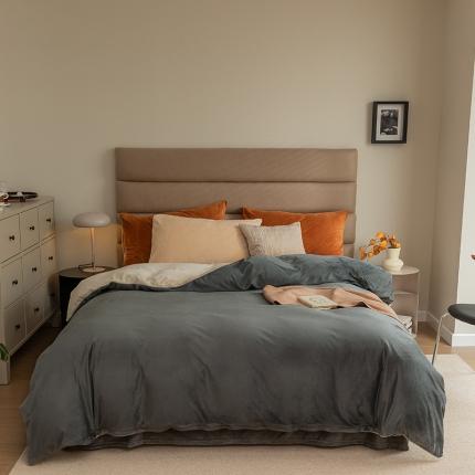 91家纺网 家纺一手货源 找家纺 （总）寐眠2021新款天鹅绒被套