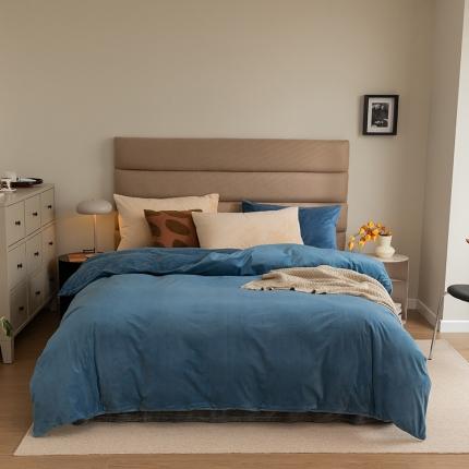 91家纺网 家纺一手货源 找家纺 （总）寐眠2021新款天鹅绒被套