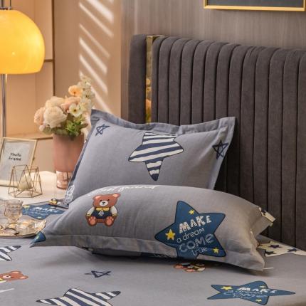 91家纺网 家纺一手货源 找家纺 （总）凯磊 2021新款.加厚磨毛单枕套一只