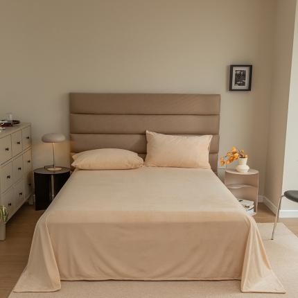 91家纺网 家纺一手货源 找家纺 （总）寐眠2021新款天鹅绒床单