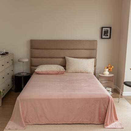 91家纺网 家纺一手货源 找家纺 （总）寐眠2021新款天鹅绒床单