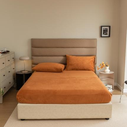 91家纺网 家纺一手货源 找家纺 （总）寐眠2021新款天鹅绒床笠