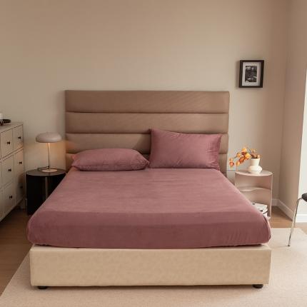 91家纺网 家纺一手货源 找家纺 （总）寐眠2021新款天鹅绒床笠