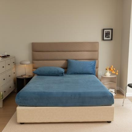 91家纺网 家纺一手货源 找家纺 （总）寐眠2021新款天鹅绒床笠