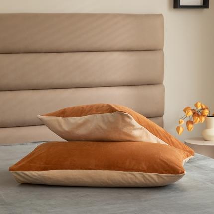 91家纺网 家纺一手货源 找家纺 （总）寐眠2021新款天鹅绒枕套48*74cm一对