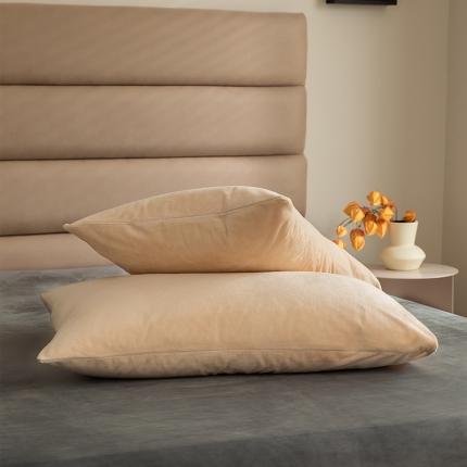 91家纺网 家纺一手货源 找家纺 （总）寐眠2021新款天鹅绒枕套48*74cm一对