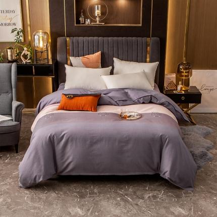 91家纺网 家纺一手货源 找家纺 凯磊 2021新款.加厚磨毛单被套 缤纷