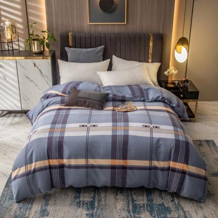 91家纺网 家纺一手货源 找家纺 凯磊 2021新款.加厚磨毛单被套 青春小调