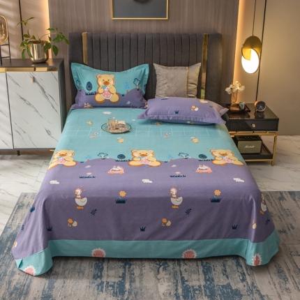 91家纺网 家纺一手货源 找家纺 凯磊 2021新款.加厚磨毛单床单 宝贝天使