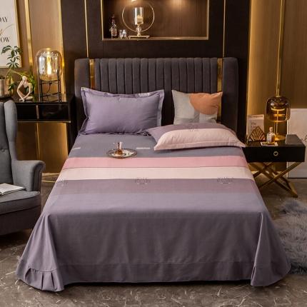 91家纺网 家纺一手货源 找家纺 凯磊 2021新款.加厚磨毛单床单 缤纷