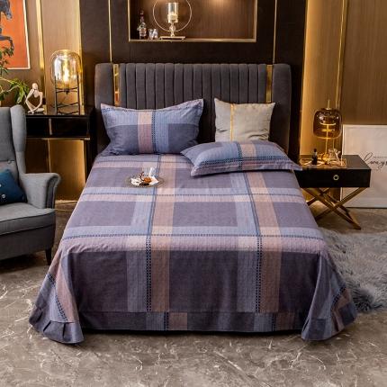 凯磊 2021新款.加厚磨毛单床单 布拉格