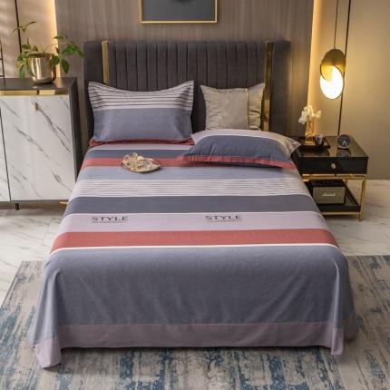 91家纺网 家纺一手货源 找家纺 凯磊 2021新款.加厚磨毛单床单 都市青年