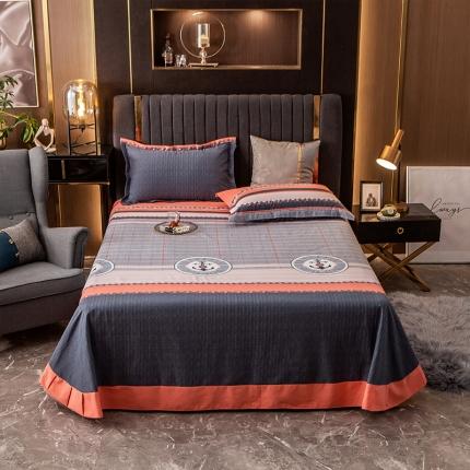 91家纺网 家纺一手货源 找家纺 凯磊 2021新款.加厚磨毛单床单 赫拉