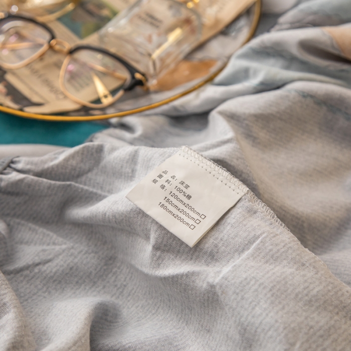 91家纺网 家纺一手货源 找家纺 凯磊 2021新款.加厚磨毛单床单岁月静好