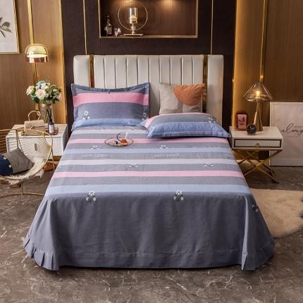 91家纺网 家纺一手货源 找家纺 凯磊 2021新款.加厚磨毛单床单温婉瞬间