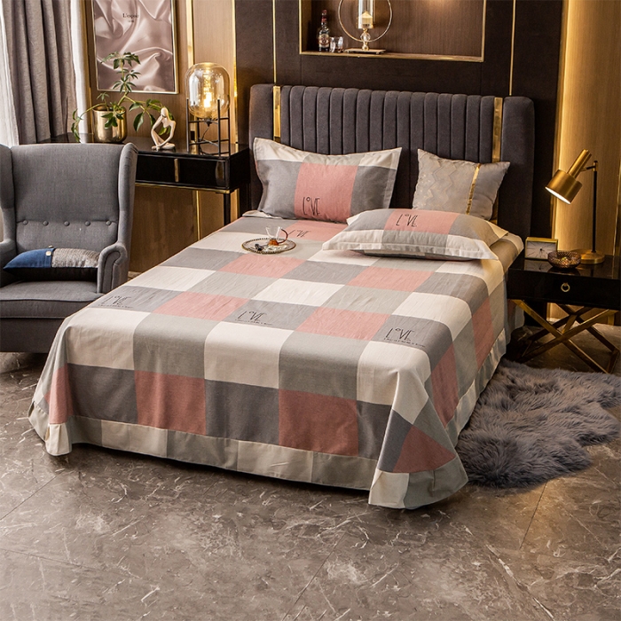 91家纺网 家纺一手货源 找家纺 凯磊 2021新款.加厚磨毛单床单向往