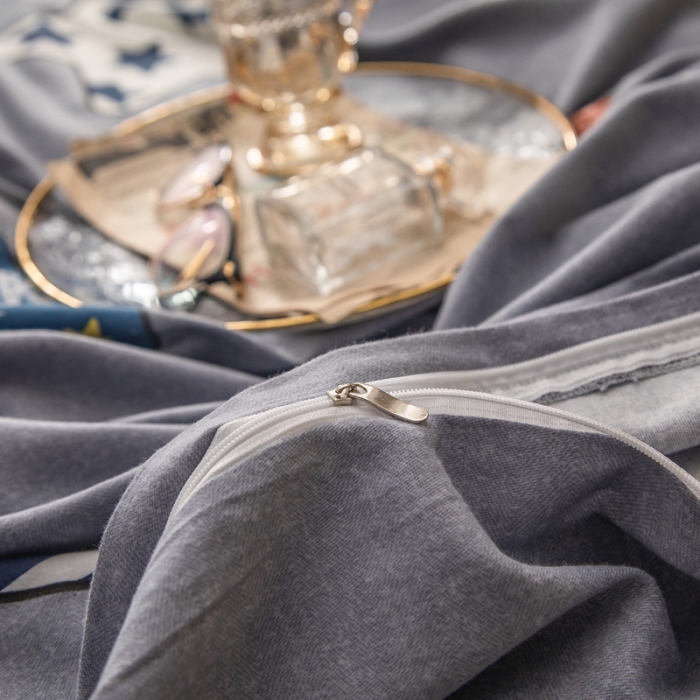 91家纺网 家纺一手货源 找家纺 凯磊 2021新款.加厚磨毛单床单小熊吉米