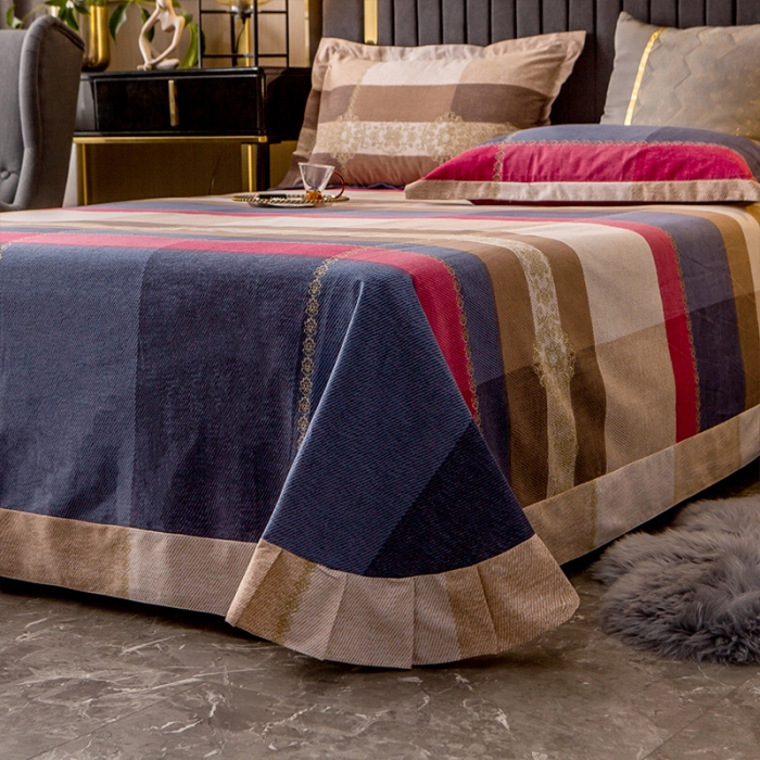 91家纺网 家纺一手货源 找家纺 凯磊 2021新款.加厚磨毛单床单一见倾心