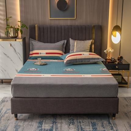 91家纺网 家纺一手货源 找家纺 凯磊 2021新款.加厚磨毛单床笠骑士