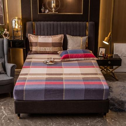 91家纺网 家纺一手货源 找家纺 凯磊 2021新款.加厚磨毛单床笠一见倾心