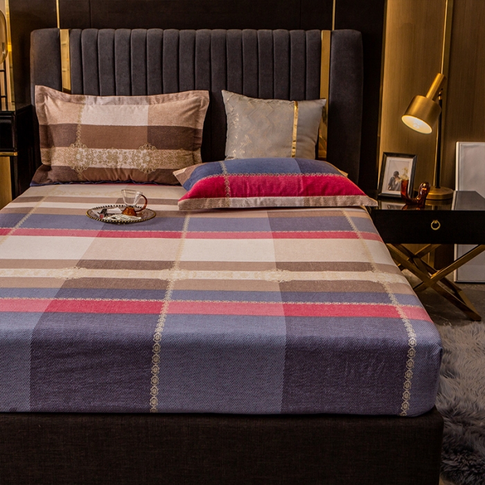 91家纺网 家纺一手货源 找家纺 凯磊 2021新款.加厚磨毛单床笠一见倾心